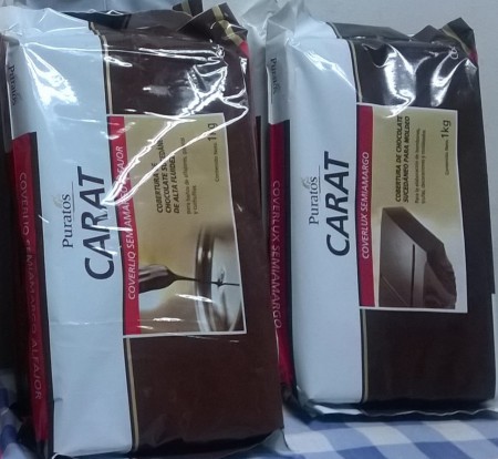 Chocolate cobertura para alfajores